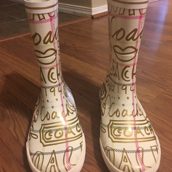 Coach rain boots - Picture 2 of 4